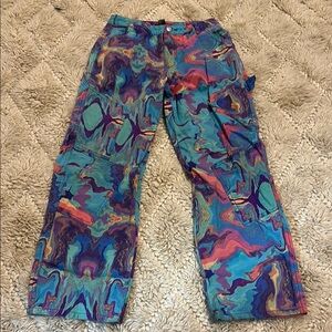 Forever 21 Multicolor Cargo Pants
